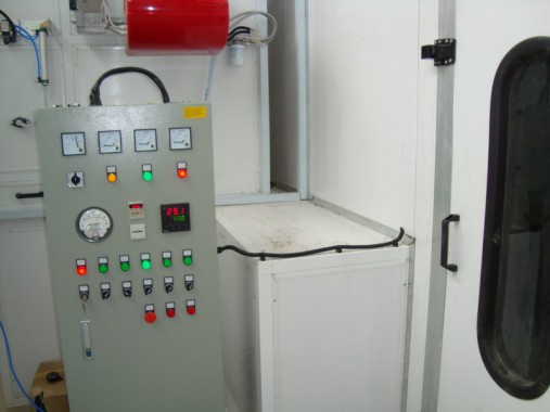 Покрасочно-сушильная камера для сварных металлоконструкций SPK-8х6х4