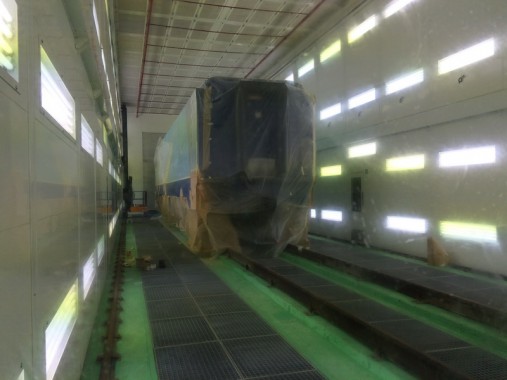 Камера окраски и сушки локомотивов СПК ГРУПП