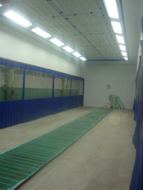 Малярная камера для грузовых автомобилей SPK-17.6.5 РОССИЯ Фото малярной камеры SPK GROUP для грузовиков