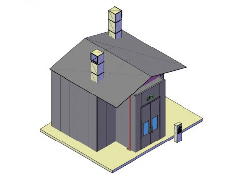 Малярная камера для установки вне помещения SPK-7.3.5 Россия Малярная камера для установки вне помещения SPK GROUP