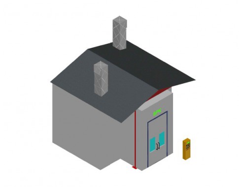 Малярная камера для установки вне помещения SPK-7.3.5 Россия Уличная малярная камера SPK GROUP