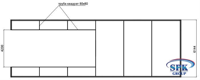 Окрасочно-сушильная камера для металлоконструкций SPK GROUP