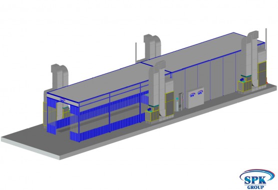 Проходная камера для автобусов SPK-30.5.4 Проходная камера для автобусов SPK GROUP