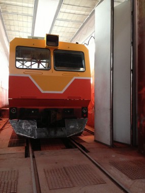 Модернизация окрасочно сушильной камеры для локомотивов SPK-22 Модернизация окрасочно сушильной камеры для локомотивов SPK GROUP