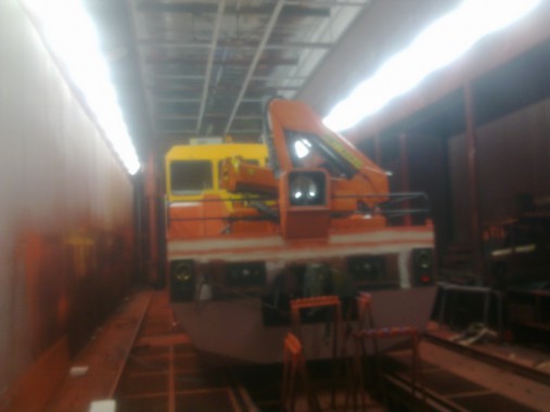 Модернизация окрасочно сушильной камеры для локомотивов SPK-22 Модернизация окрасочно сушильной камеры для локомотивов SPK GROUP