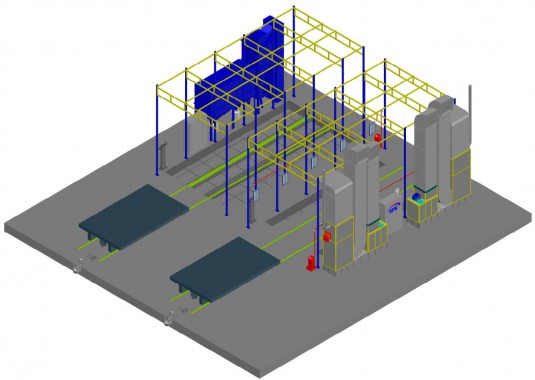 Окрасочно-сушильная камера в тупиковом исполнении SPK-15.6.5 Окрасочно-сушильная камера в тупиковом исполнении SPK GROUP