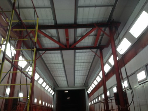 Модернизация окрасочно сушильной камеры для локомотивов SPK-22 Модернизация окрасочно сушильной камеры для локомотивов SPK GROUP