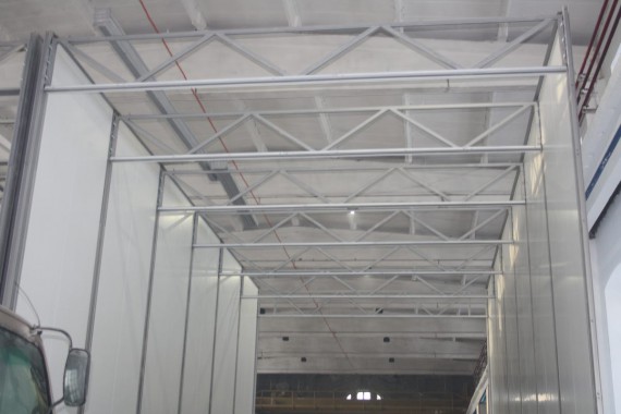 Покрасочно-сушильная камера для локомотивов для Музея РЖД г. Екатеринбург Окрасочно-сушильная камера для локомотивов SPK GROUP