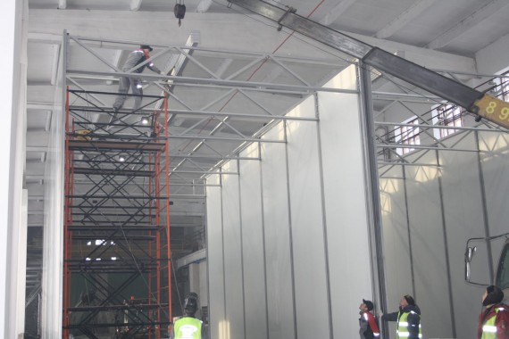 Дробеструйная камера для жд вагонов. Музей РЖД в г. Екатеринбург Дробеструйная камера для жд вагонов SPK GROUP. Музей РЖД в г. Екатеринбург