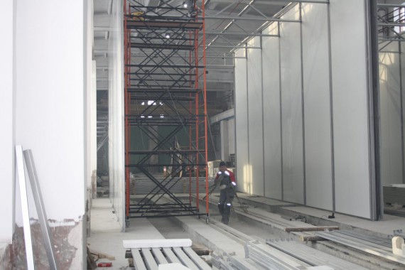 Дробеструйная камера для жд вагонов. Музей РЖД в г. Екатеринбург Дробеструйная камера для жд вагонов SPK GROUP. Музей РЖД в г. Екатеринбург