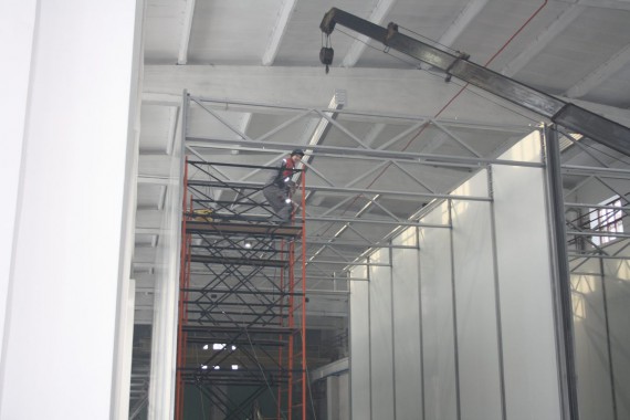 Дробеструйная камера для жд вагонов. Музей РЖД в г. Екатеринбург Дробеструйная камера для жд вагонов SPK GROUP. Музей РЖД в г. Екатеринбург