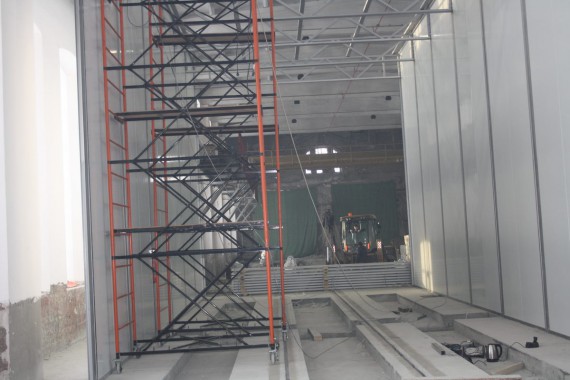 Дробеструйная камера для жд вагонов. Музей РЖД в г. Екатеринбург Дробеструйная камера для жд вагонов SPK GROUP. Музей РЖД в г. Екатеринбург