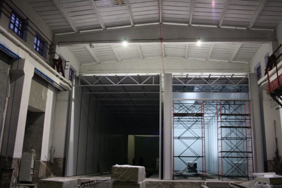 Дробеструйная камера для жд вагонов. Музей РЖД в г. Екатеринбург Дробеструйная камера для жд вагонов SPK GROUP. Музей РЖД в г. Екатеринбург