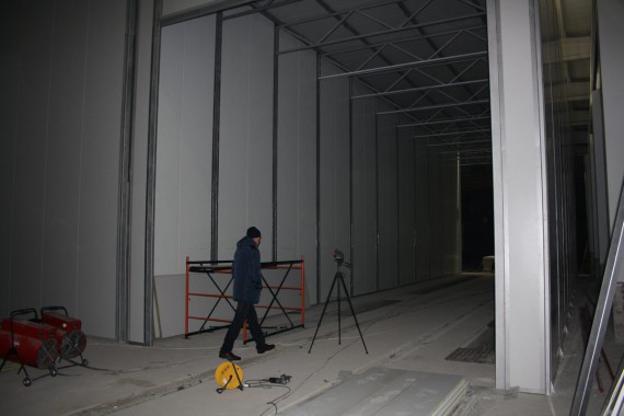 Покрасочно-сушильная камера для локомотивов для Музея РЖД г. Екатеринбург Окрасочно-сушильная камера для локомотивов СПК ГРУПП