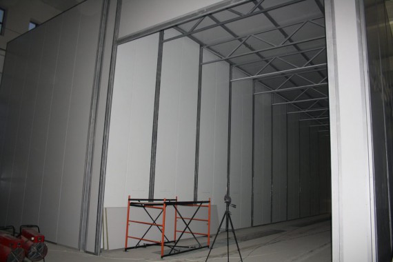 Покрасочно-сушильная камера для локомотивов для Музея РЖД г. Екатеринбург Окрасочно-сушильная камера для локомотивов СПК ГРУПП