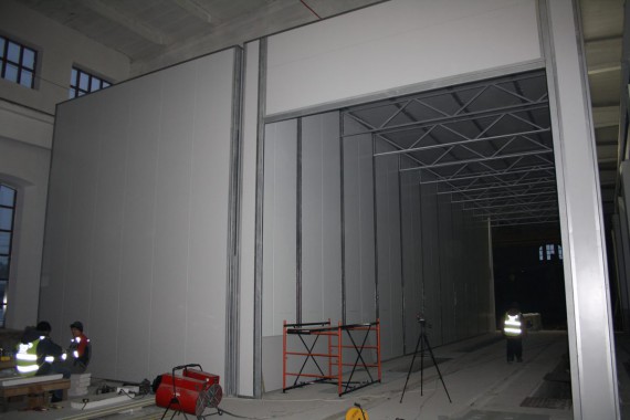 Покрасочно-сушильная камера для локомотивов для Музея РЖД г. Екатеринбург Окрасочно-сушильная камера для локомотивов СПК ГРУПП