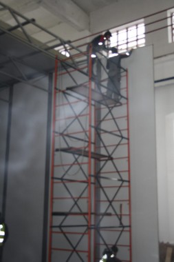 Покрасочно-сушильная камера для локомотивов для Музея РЖД г. Екатеринбург Окрасочно-сушильная камера для локомотивов SPK GROUP