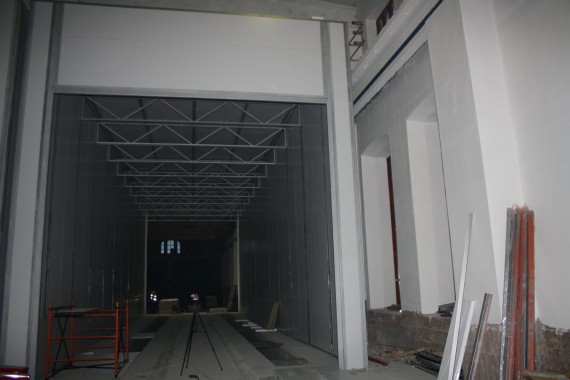 Покрасочно-сушильная камера для локомотивов для Музея РЖД г. Екатеринбург Окрасочно-сушильная камера для локомотивов СПК ГРУПП