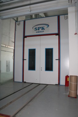 Обитаемая моечная камера. Завод по производству дизельных двигателей GEVO. Обитаемая моечная камера SPK GROUP. Завод по производству дизельных двигателей GEVO