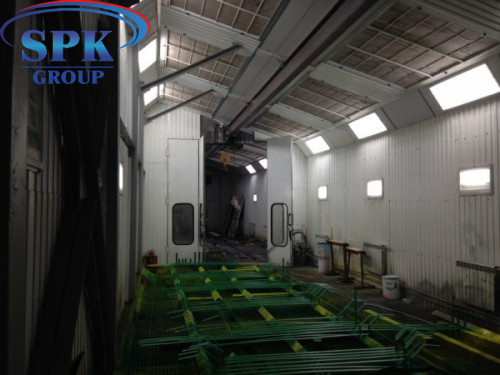 Модернизация покрасочной камеры для сварных металлоконструкций Модернизация покрасочной камеры для сварных металлоконструкций SPK GROUP