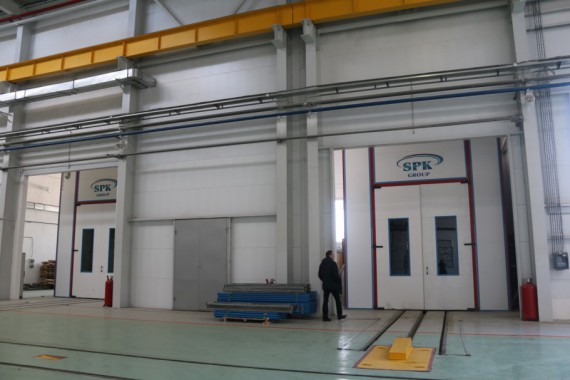 Обитаемая моечная камера. Завод по производству дизельных двигателей GEVO. Обитаемая моечная камера SPK GROUP. Завод по производству дизельных двигателей GEVO