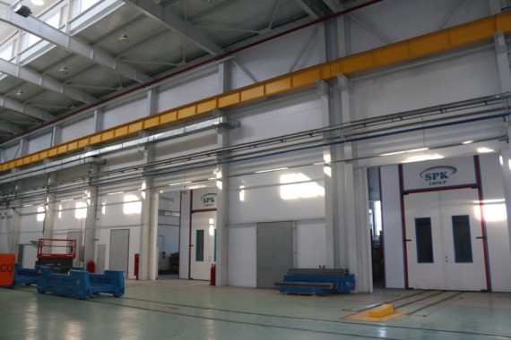 Обитаемая моечная камера. Завод по производству дизельных двигателей GEVO. Обитаемая моечная камера SPK GROUP. Завод по производству дизельных двигателей GEVO