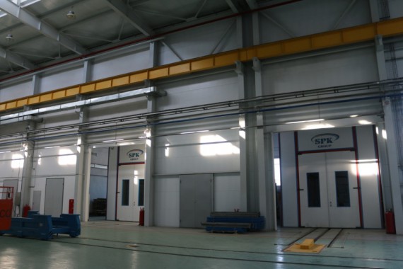 Обитаемая моечная камера. Завод по производству дизельных двигателей GEVO. Обитаемая моечная камера SPK GROUP. Завод по производству дизельных двигателей GEVO