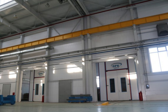 Обитаемая моечная камера. Завод по производству дизельных двигателей GEVO. Обитаемая моечная камера SPK GROUP. Завод по производству дизельных двигателей GEVO