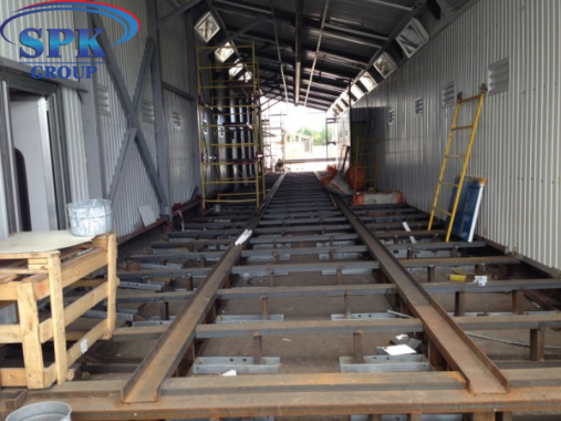 Модернизация покрасочной камеры для сварных металлоконструкций Модернизация покрасочной камеры для сварных металлоконструкций SPK GROUP