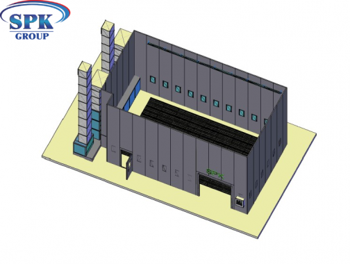 Модернизация покрасочной камеры с газовым обогревом SPK GROUP