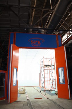 Окрасочно-сушильная камера для вилочных погрузчиков и металлоконструкций (Невьянский Машиностроительный Завод, г. Невьянск, Свердловская область) Окрасочно-сушильная камера для вилочных погрузчиков и металлоконструкций (Невьянский Машиностроительный Завод, г. Невьянск, Свердловская область)