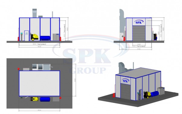 Моечная камера проходного типа SPK-8.5.4 Моечная камера проходного типа SPK GROUP