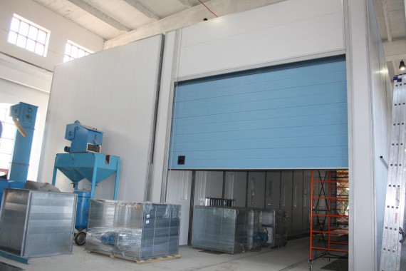 Дробеструйная камера для жд вагонов. Музей РЖД в г. Екатеринбург Дробеструйная камера для жд вагонов SPK GROUP. Музей РЖД в г. Екатеринбург