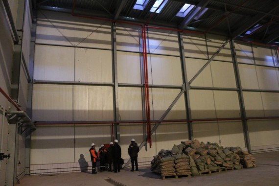 Покрасочно-сушильная камера для самолетов Airbus в Авиационно-техническом центре Покрасочно-сушильная камера SPK GROUP для самолетов Airbus в Авиационно-техническом центре