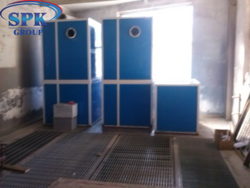 Реконструкция покрасочной камеры для сварных металлоконструкций Реконструкция покрасочной камеры для сварных металлоконструкций SPK GROUP