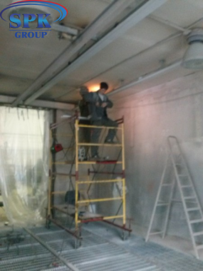 Реконструкция покрасочной камеры для сварных металлоконструкций Реконструкция покрасочной камеры для сварных металлоконструкций SPK GROUP