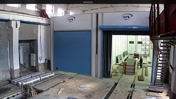 Дробеструйная камера для жд вагонов. Музей РЖД в г. Екатеринбург Дробеструйная камера для жд вагонов SPK GROUP. Музей РЖД в г. Екатеринбург