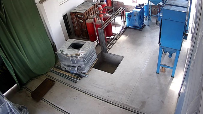 Дробеструйная камера для жд вагонов. Музей РЖД в г. Екатеринбург Дробеструйная камера для жд вагонов SPK GROUP. Музей РЖД в г. Екатеринбург