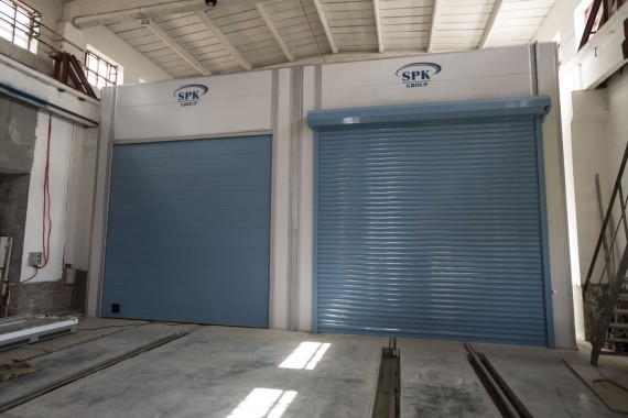 Покрасочно-сушильная камера для локомотивов для Музея РЖД г. Екатеринбург Окрасочно-сушильная камера для локомотивов SPK GROUP