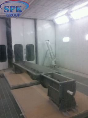 Реконструкция покрасочной камеры для сварных металлоконструкций Реконструкция покрасочной камеры для сварных металлоконструкций SPK GROUP
