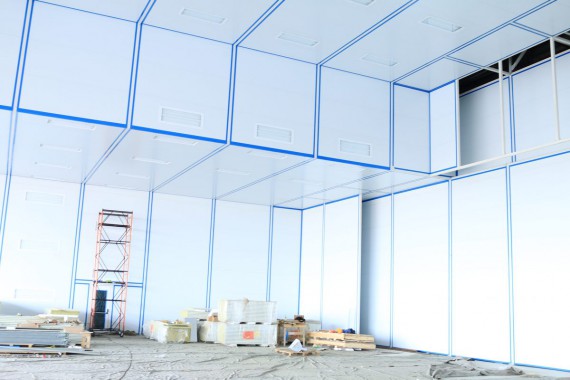 Покрасочно-сушильная камера для самолетов Airbus в Авиационно-техническом центре Покрасочно-сушильная камера SPK GROUP для самолетов Airbus в Авиационно-техническом центре