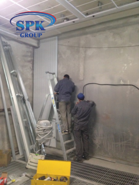 Реконструкция покрасочной камеры для сварных металлоконструкций Реконструкция покрасочной камеры для сварных металлоконструкций SPK GROUP