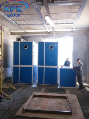 Реконструкция покрасочной камеры для сварных металлоконструкций Реконструкция покрасочной камеры для сварных металлоконструкций SPK GROUP