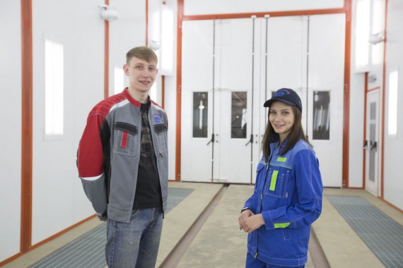 Окрасочно-сушильная камера для вилочных погрузчиков и металлоконструкций (Невьянский Машиностроительный Завод, г. Невьянск, Свердловская область) Окрасочно-сушильная камера для вилочных погрузчиков и металлоконструкций (Невьянский Машиностроительный Завод, г. Невьянск, Свердловская область)