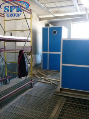 Реконструкция покрасочной камеры для сварных металлоконструкций Реконструкция покрасочной камеры для сварных металлоконструкций SPK GROUP