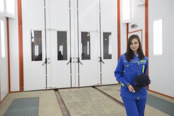 Окрасочно-сушильная камера для вилочных погрузчиков и металлоконструкций (Невьянский Машиностроительный Завод, г. Невьянск, Свердловская область) Окрасочно-сушильная камера для вилочных погрузчиков и металлоконструкций (Невьянский Машиностроительный Завод, г. Невьянск, Свердловская область)