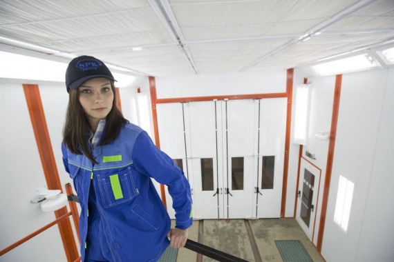 Окрасочно-сушильная камера для вилочных погрузчиков и металлоконструкций (Невьянский Машиностроительный Завод, г. Невьянск, Свердловская область) Окрасочно-сушильная камера для вилочных погрузчиков и металлоконструкций (Невьянский Машиностроительный Завод, г. Невьянск, Свердловская область)