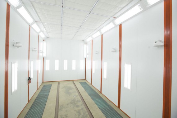 Окрасочно-сушильная камера для вилочных погрузчиков и металлоконструкций (Невьянский Машиностроительный Завод, г. Невьянск, Свердловская область) Окрасочно-сушильная камера для вилочных погрузчиков и металлоконструкций (Невьянский Машиностроительный Завод, г. Невьянск, Свердловская область)