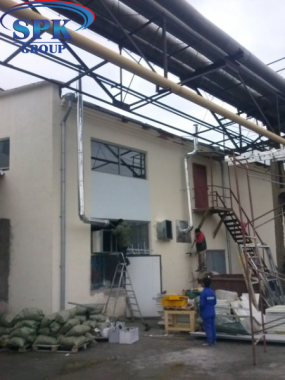 Реконструкция покрасочной камеры для сварных металлоконструкций Реконструкция покрасочной камеры для сварных металлоконструкций SPK GROUP