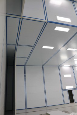 Покрасочно-сушильная камера для самолетов Airbus в Авиационно-техническом центре Покрасочно-сушильная камера SPK GROUP для самолетов Airbus в Авиационно-техническом центре